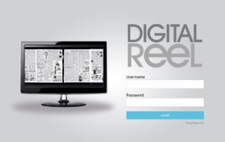 Digital ReeL login page
