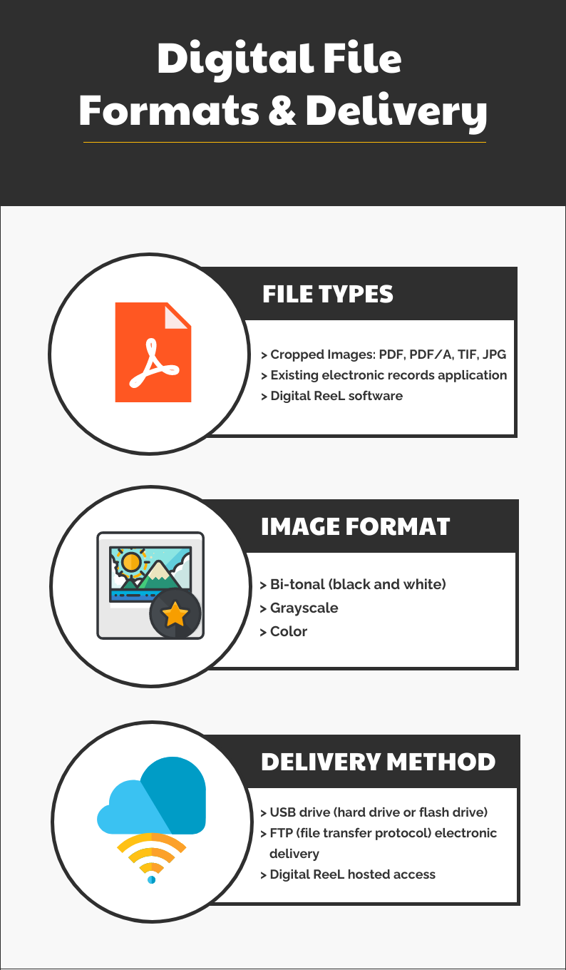 Digital File Formats (Infographic)