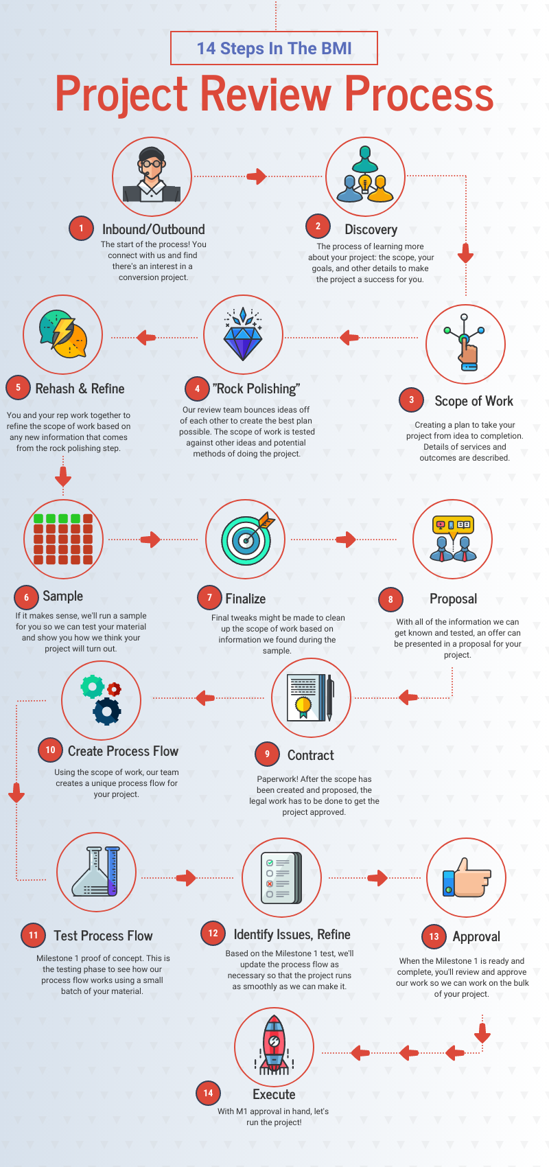 Project Review Process (Infographic)