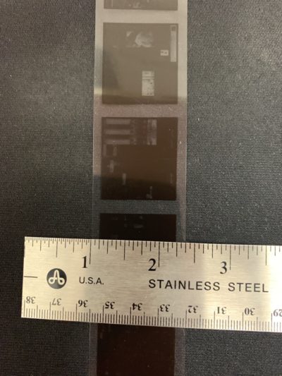 35mm Microfilm Measurement