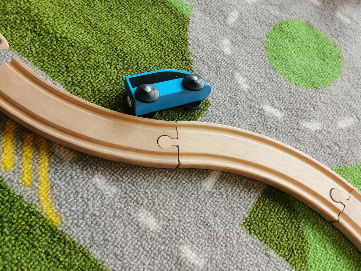 Toy Train Derailed