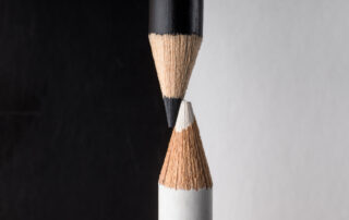 White & Black Pencils