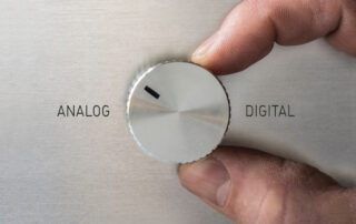 Rotary knob with Analog and Digital options