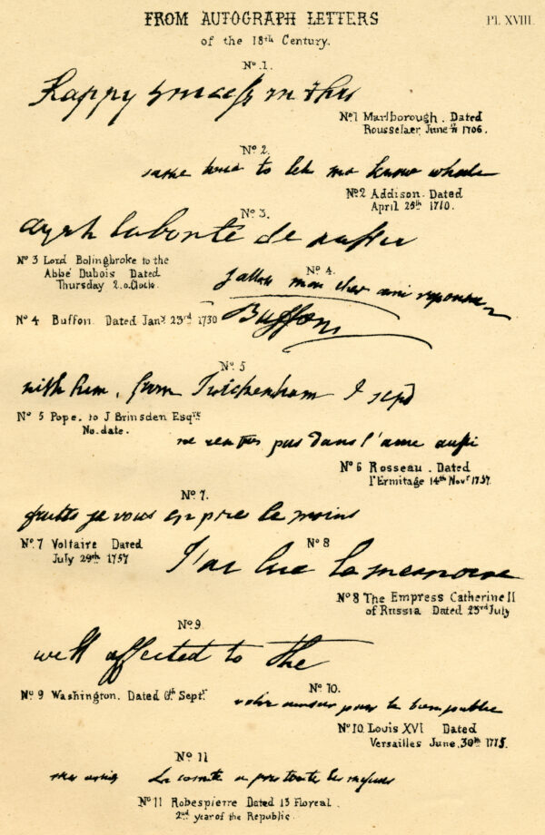 Old document with handwriting
